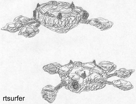 Robotech Factory Satellite - 2 views [as seen in "Viva Miriya"]