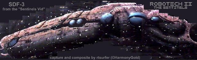 The SDF-3 (as seen in "The Sentinels Video") HarmonyGold